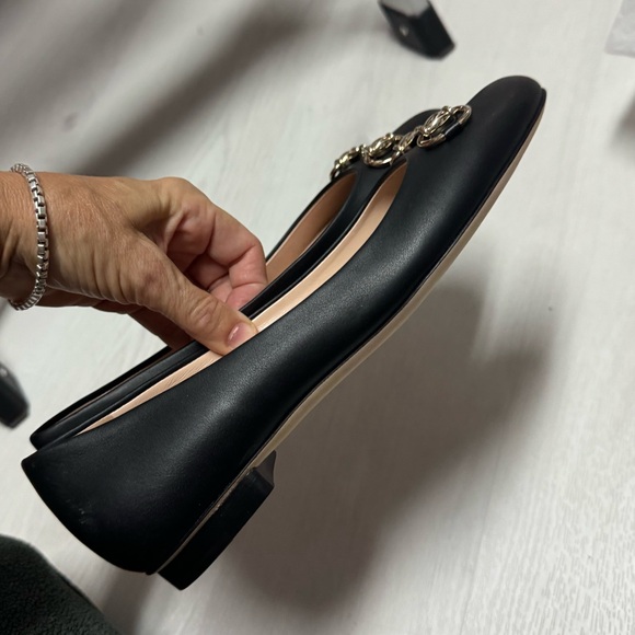 Gucci Horsebit Ballet Flats in Black. - Picture 3 of 5